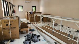 Penataan Rangkaian Mesin Pengering