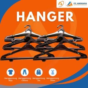 Hanger Laundry Premium Plastik Kiloan - 16 Inch