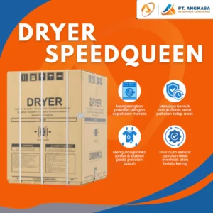 Dryer SpeedQueen Kapasitas Besar 15kg