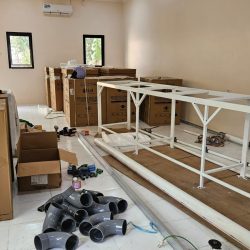 Penataan Rangkaian Mesin Pengering